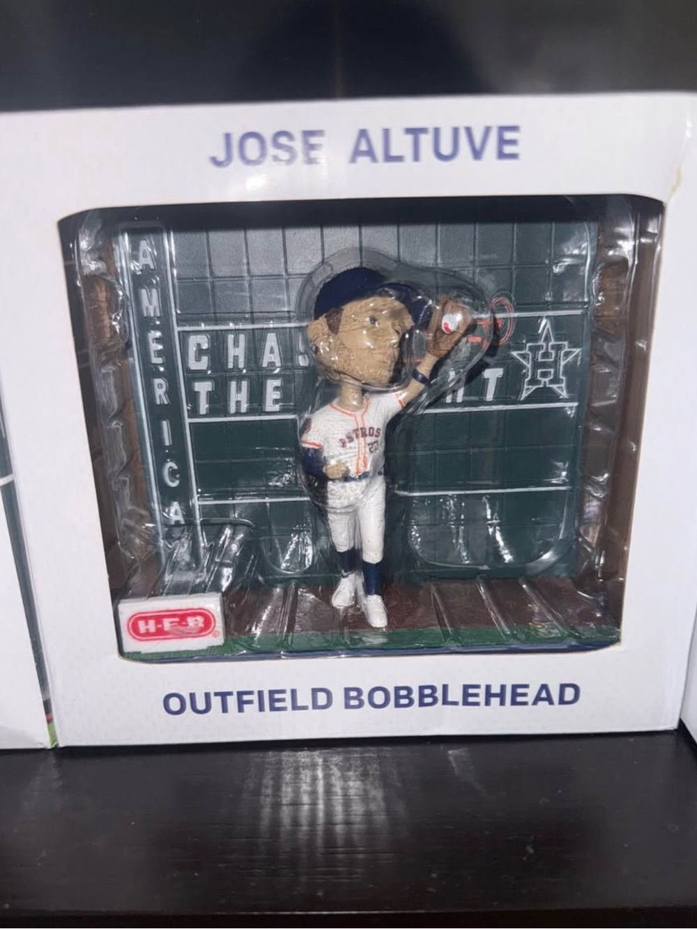 Jose Altuve Houston Astros Outfield Bobblehead - White/Navy